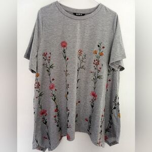 BloomChic Heather Gray Top